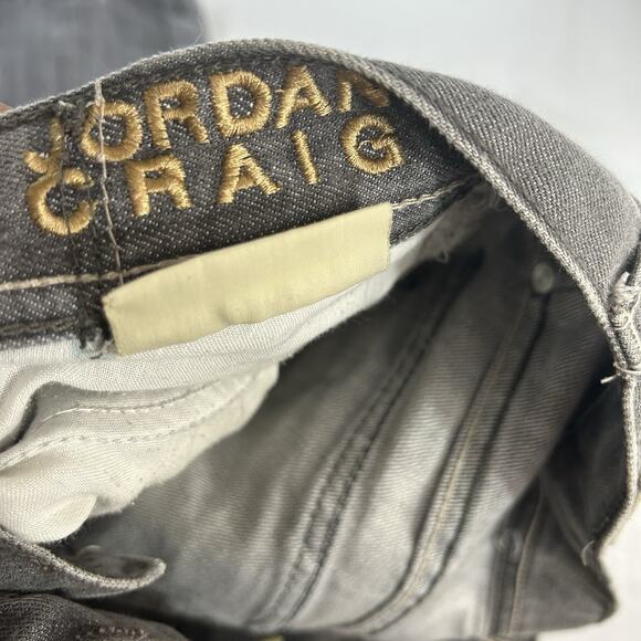 Jordan Craig Jeans Mens 36x32 Grey Straight Pants - Picture 7 of 11